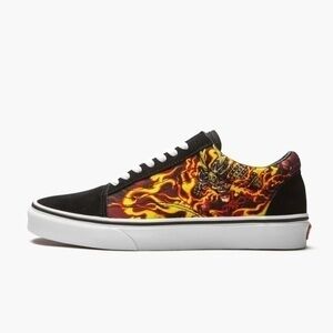 Vans Old Skool Samurai Rising Black Sneaker Skate Shoe